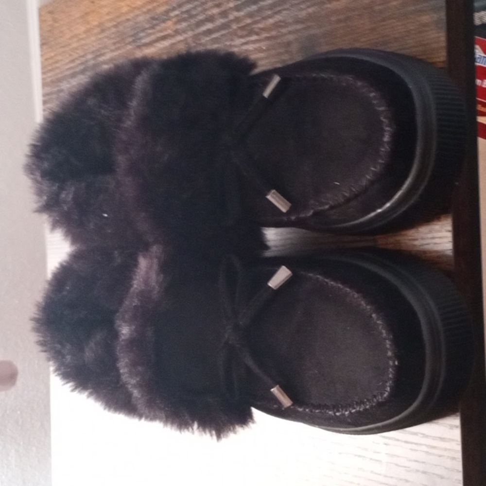 Fuzzy shoes